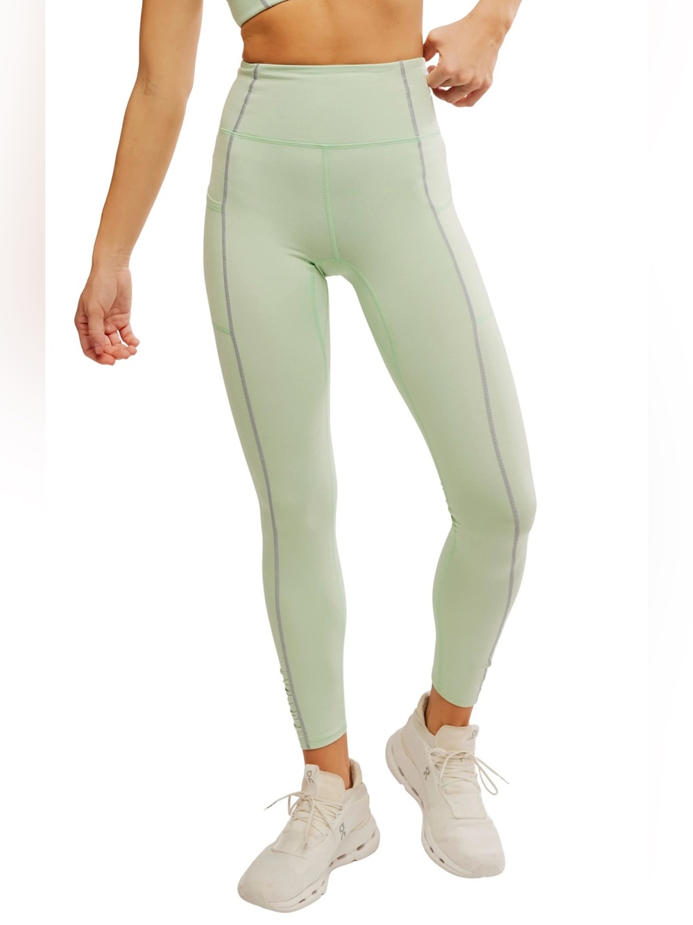 Free People FP Movement You're A Peach Ankle Leggings